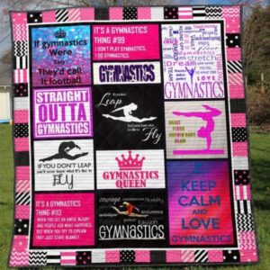 Gymastics Quilt Blanket  Quilt